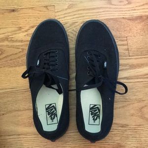 Men’s Black Vans Size 11.5
